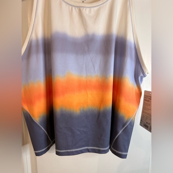 NWT Athleta Women’s Ashanti Printed Crop Top - Size 2X - Picture 2 of 7